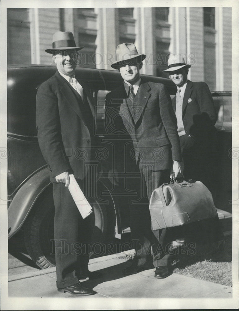 1934 Press Photo Unwritten Law Woodland Judson Murder - Historic Images