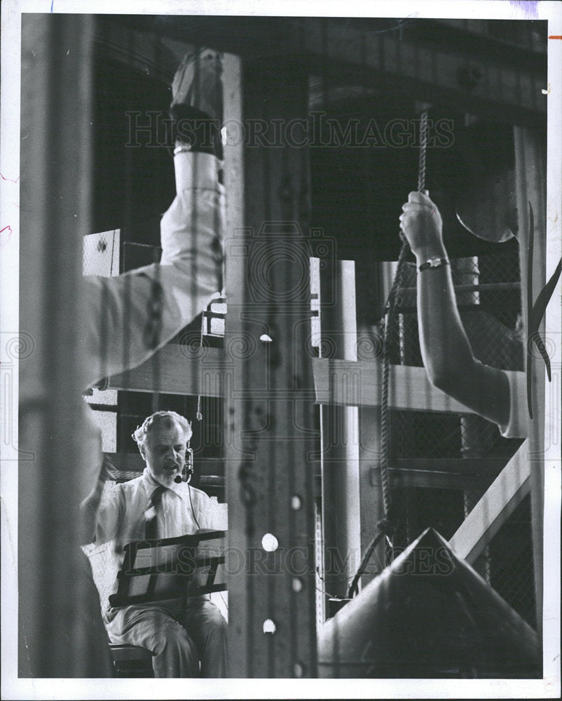 1962 Press Photo Percival Price Carillon Burton Tower - Historic Images