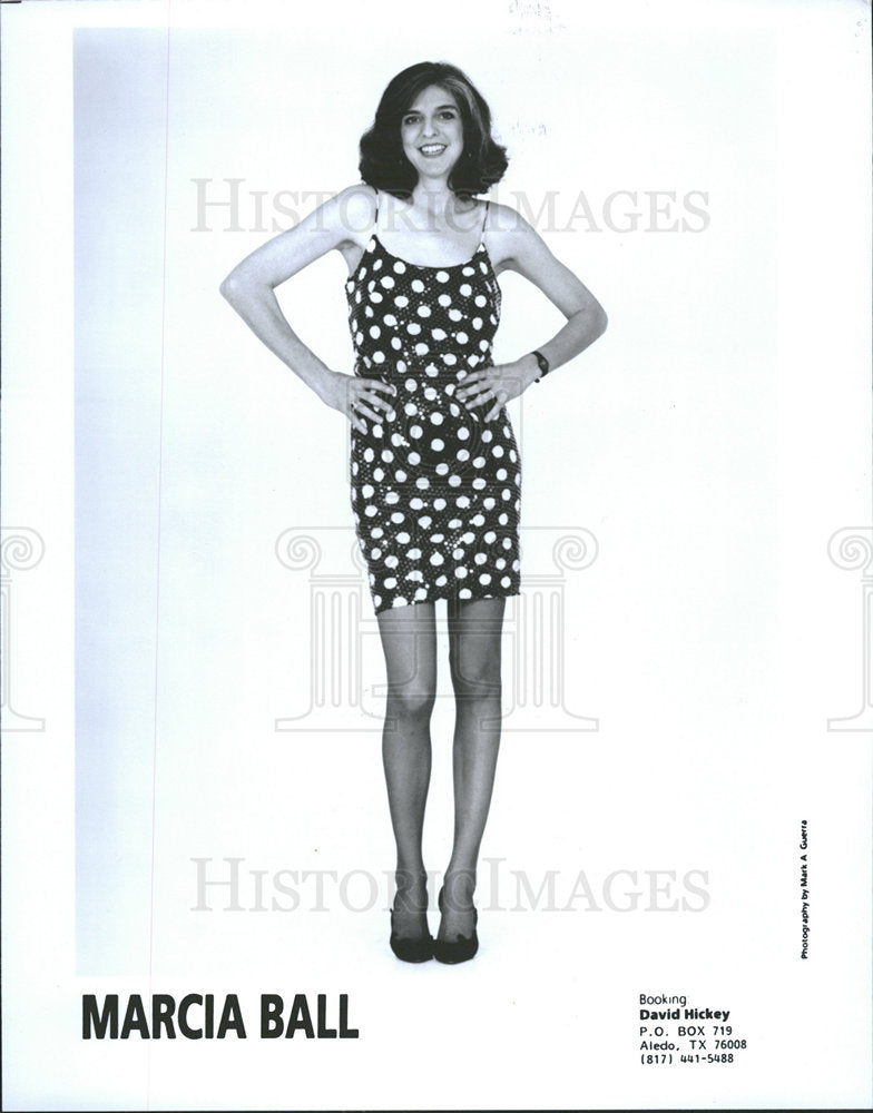 1994 Press Photo Marcia Ball American Singer Musician - Historic Images