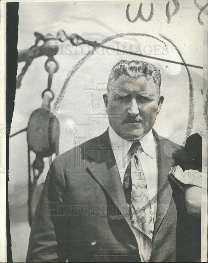 1932 Press Photo Pat McDonald Track Field Athlete - Historic Images