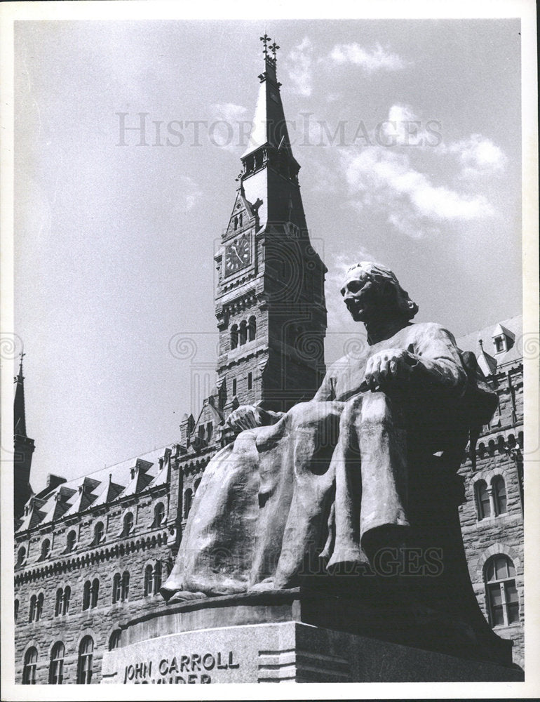 1965 Press Photo Georgetown University Campus - Historic Images