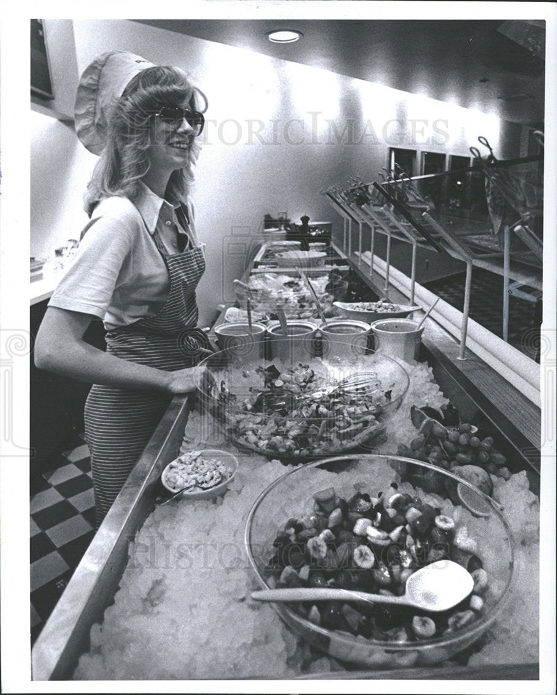 1978 Press Photo Pienique Cafe Sterling Heights, MI - Historic Images