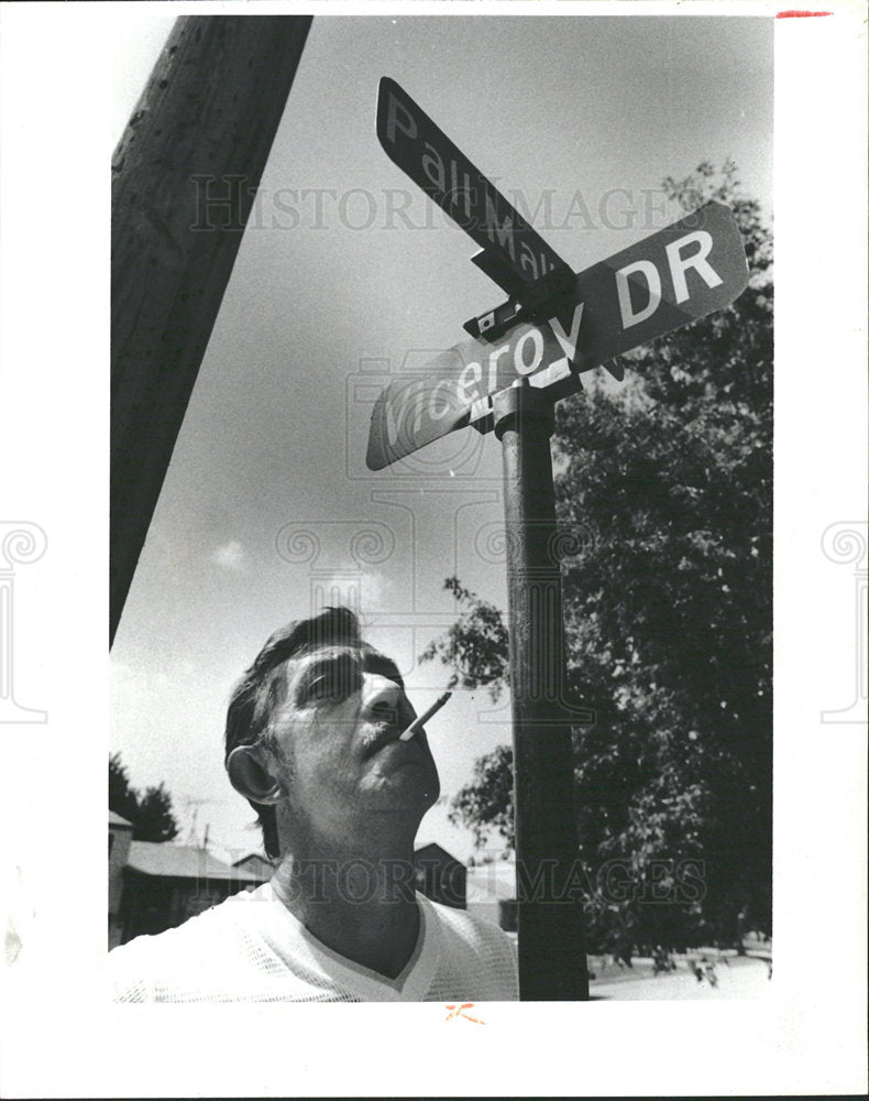 1983 Press Photo Mich Cities Sterling Heights Streets - Historic Images