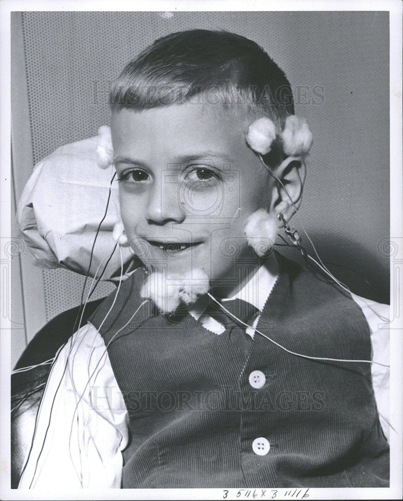 1963 Press Photo Ann Arbor Michigan Dental University - Historic Images