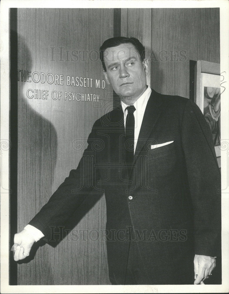 1962 Press Photo Wendell Corey American Actor  - Historic Images
