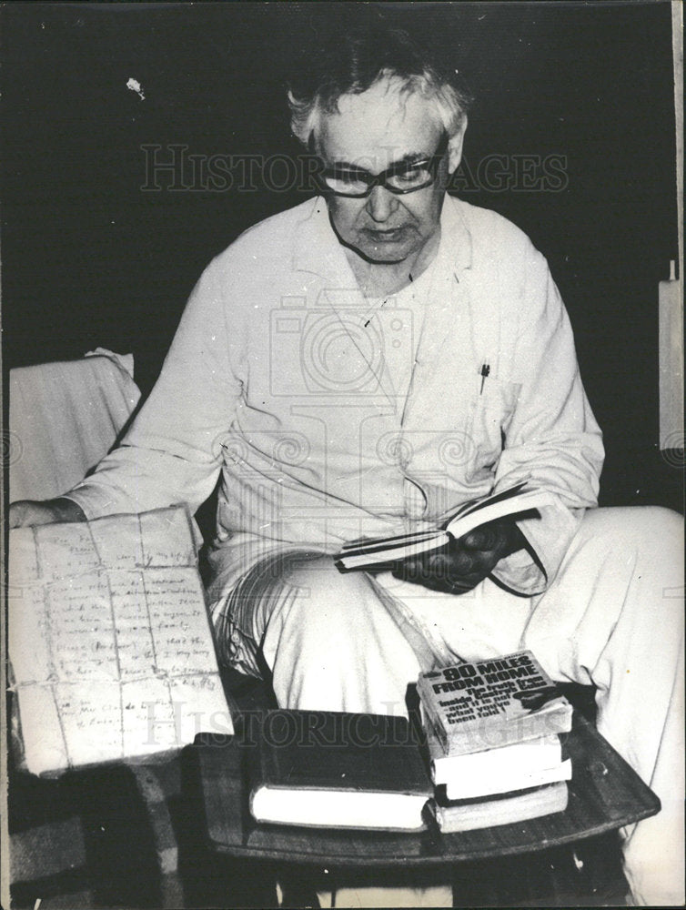 1970 Press Photo American Agronomist Dr. Claude Fly - Historic Images