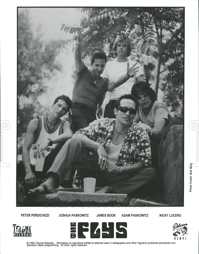 1999 Press Photo The Flys Peter Perdichizzu Joshua Pask - Historic Images