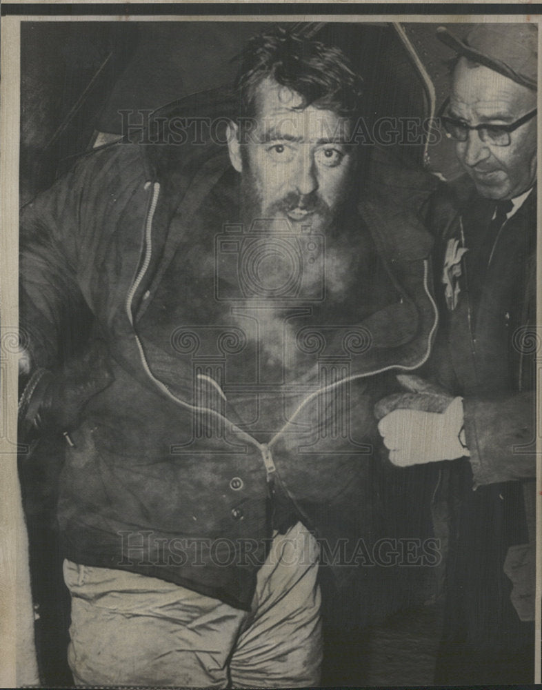 1967 Press Photo Robert Gauchie Bush Pilot Survivor - Historic Images