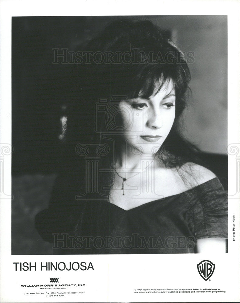 1996 Press Photo Tish Hinojosa American Folksinger - Historic Images