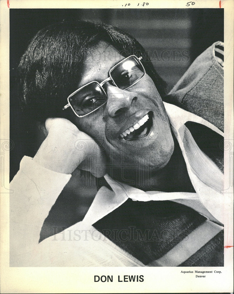1971 Press Photo Don Lewis - Historic Images