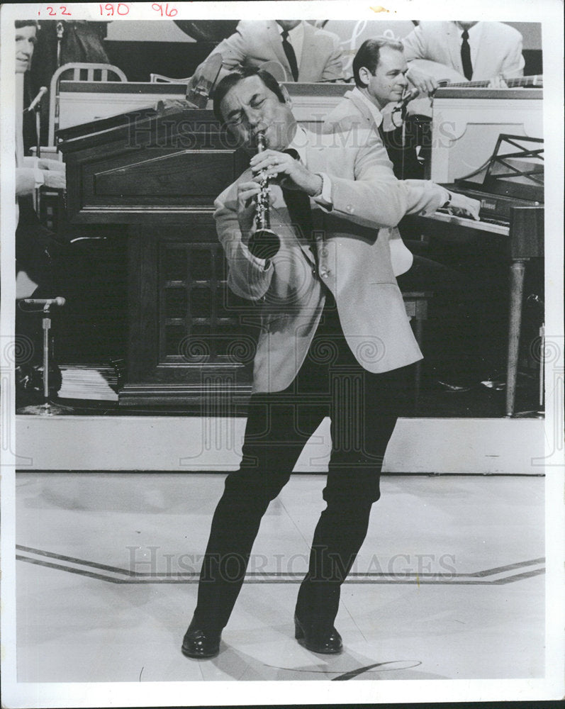 1973 Press Photo Peanuts Hucko American Musician - Historic Images