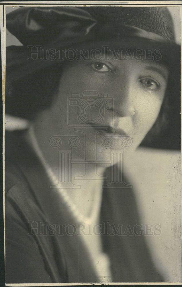 1932 Press Photo Florence Lamont Hinman. - Historic Images