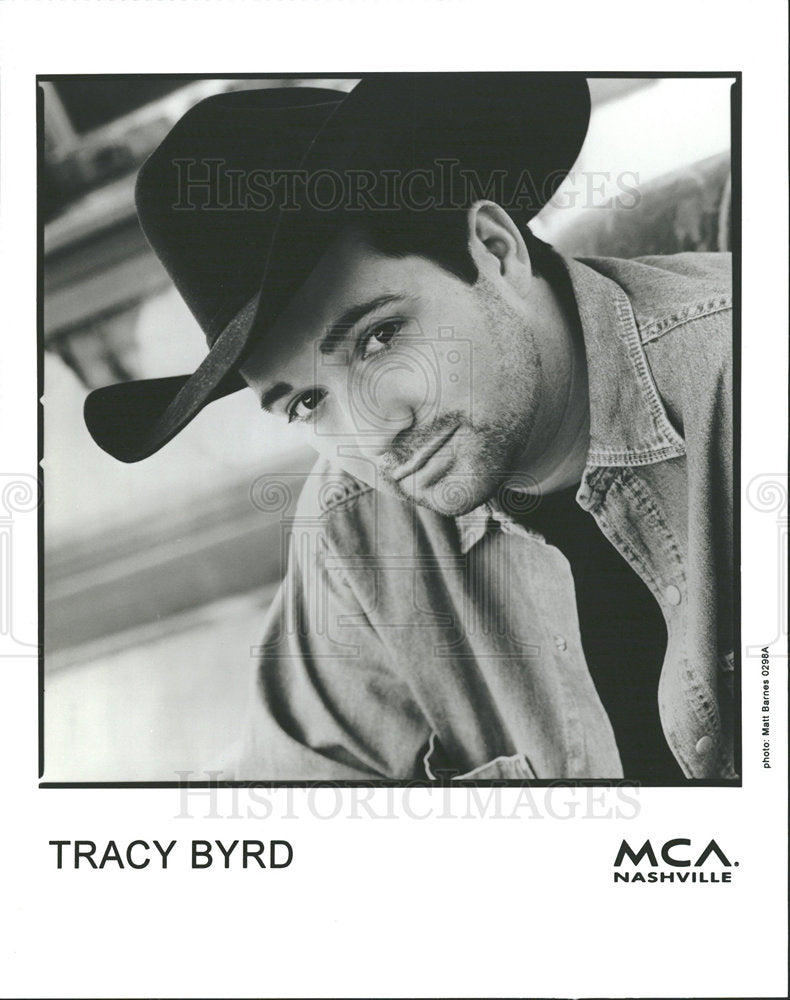1993 Press Photo American Country Artist Tracy Byrd - Historic Images