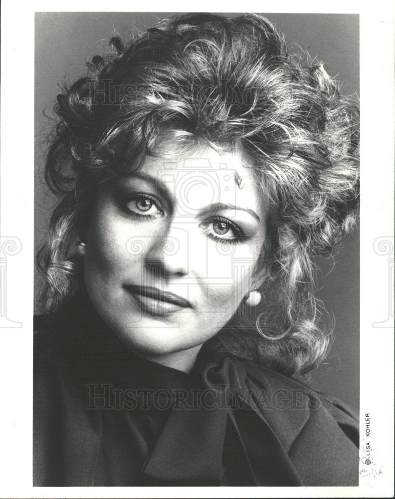 1987 Press Photo Opera Singer, Luretta Bybee - Historic Images