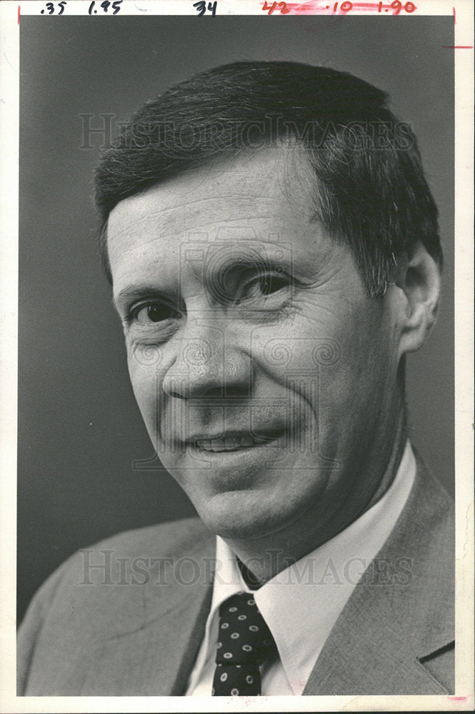 1984 Press Photo WARREN BYRNE KOA RADIO - Historic Images