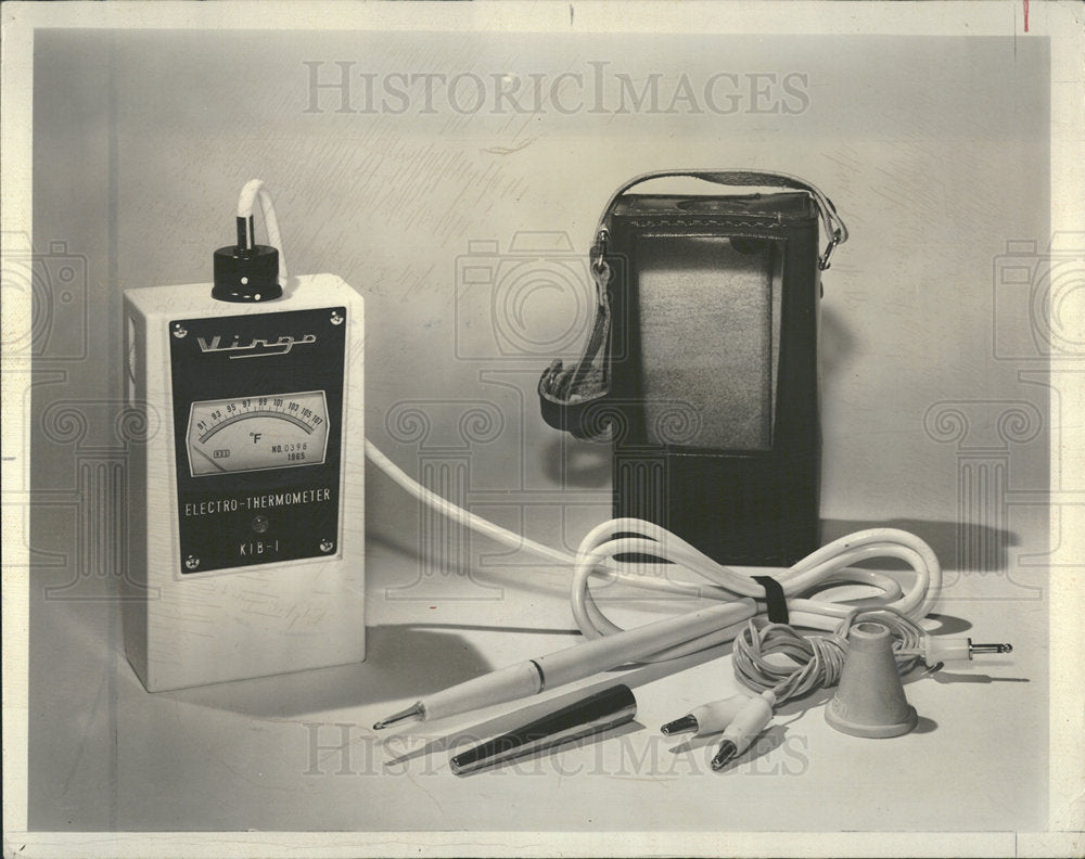1966 Press Photo Virgo Instantaneous Thermometer - Historic Images