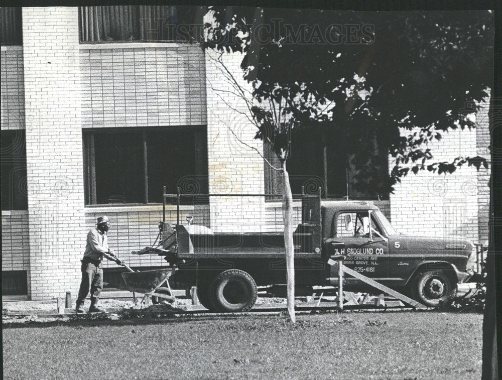 1973 Press Photo Skoglund Truck - Historic Images
