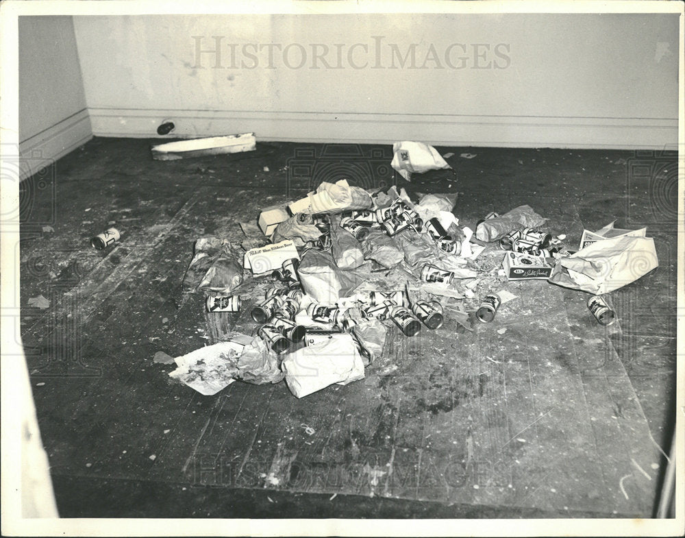 1963 Press Photo Slum Building South Greenwood Chicago - Historic Images