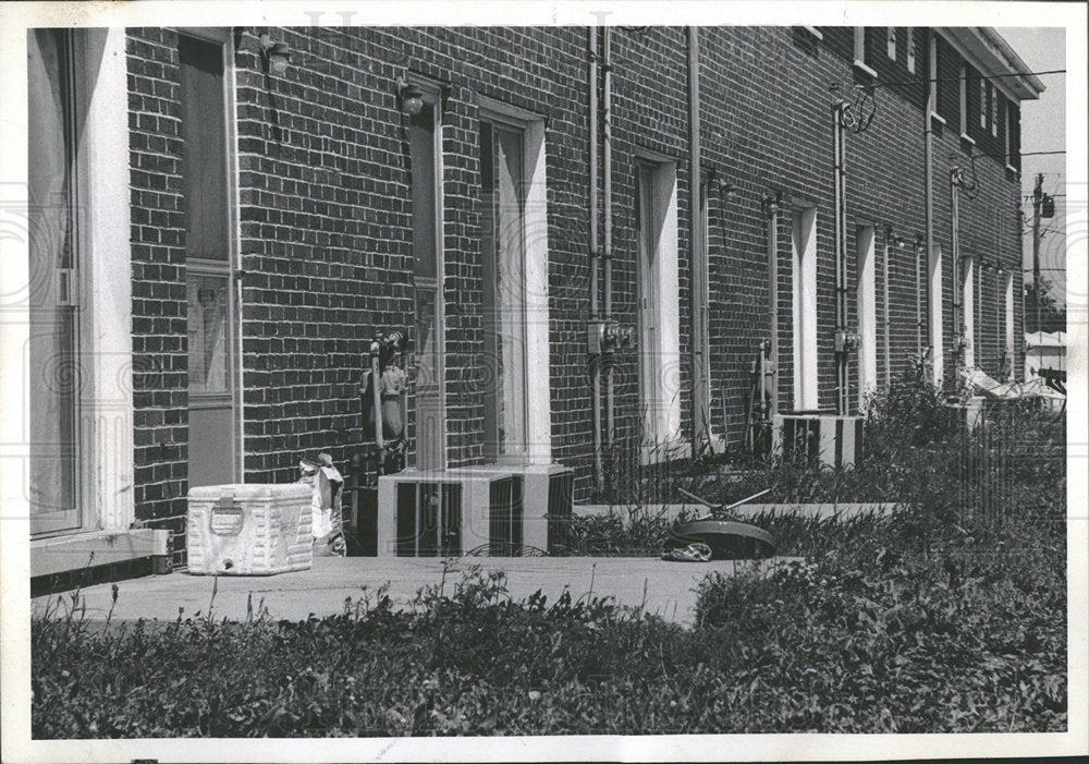 1968 Press Photo Boxwood Drive Apartment Development - Historic Images