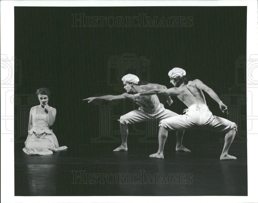 Press Photo Krista Ledden Brian McGinnis Jiri Kylian  - Historic Images