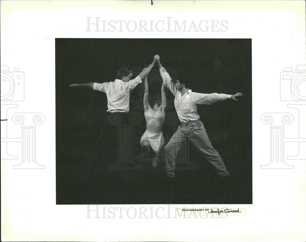 1986 Press Photo Hilsabeck, Skillman and Arias Perform - Historic Images