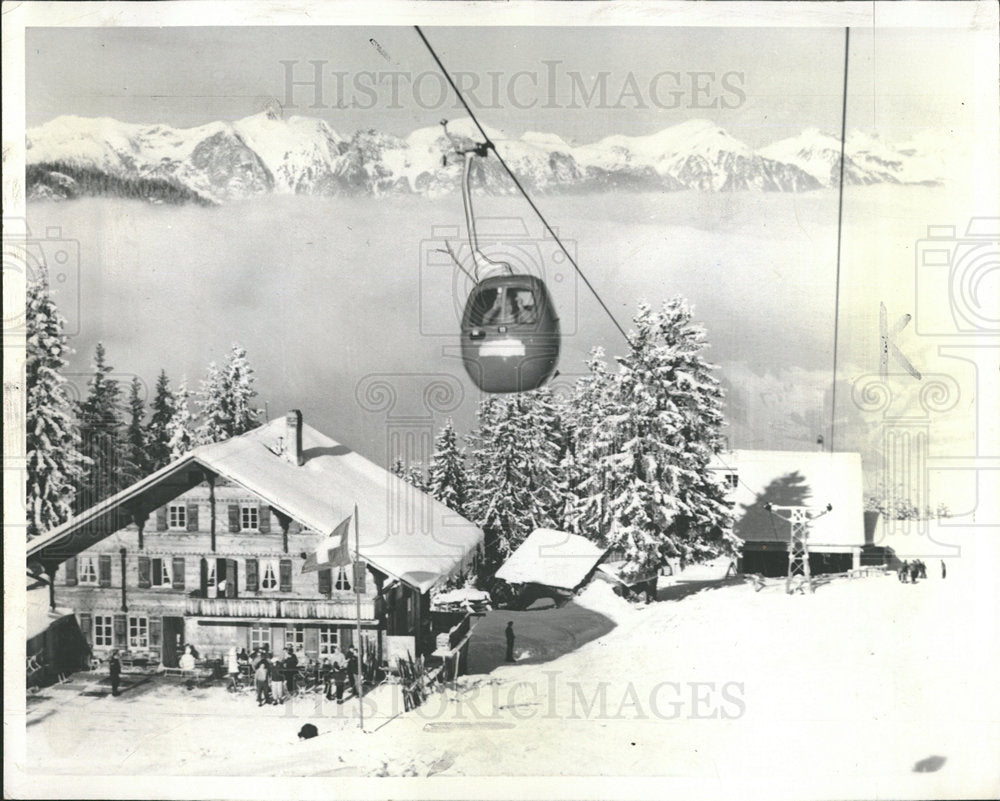 1962 Press Photo Colorado and the Gondola Makes News - Historic Images