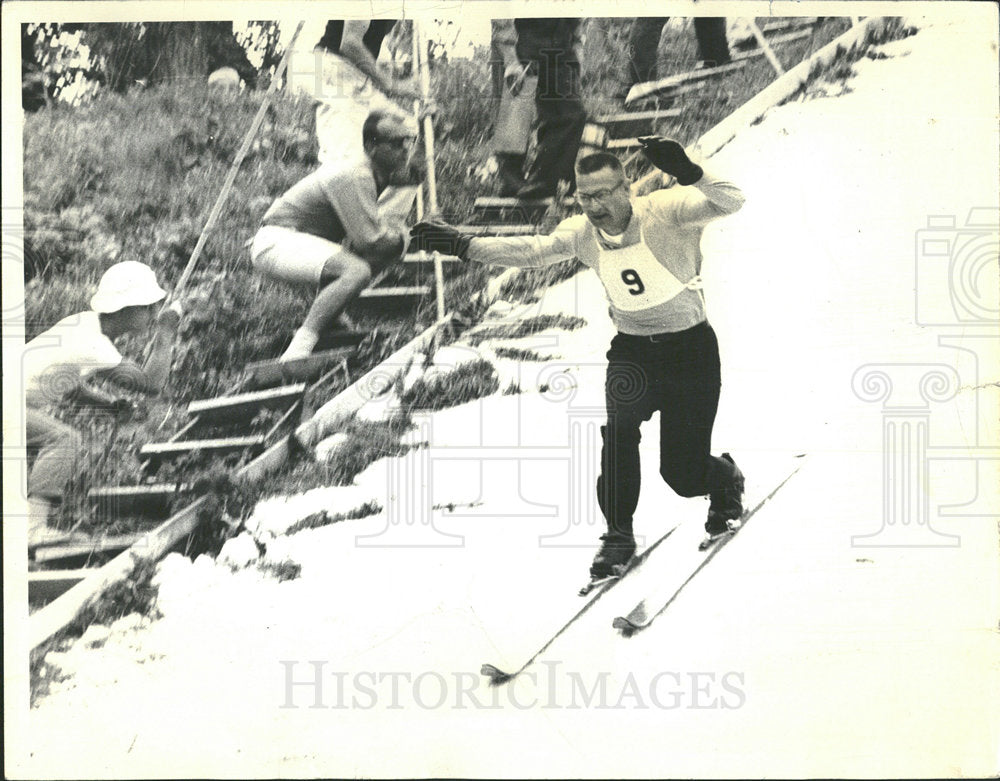 1965 Press Photo Lenahah Summer Ski Fox River Grove   - Historic Images