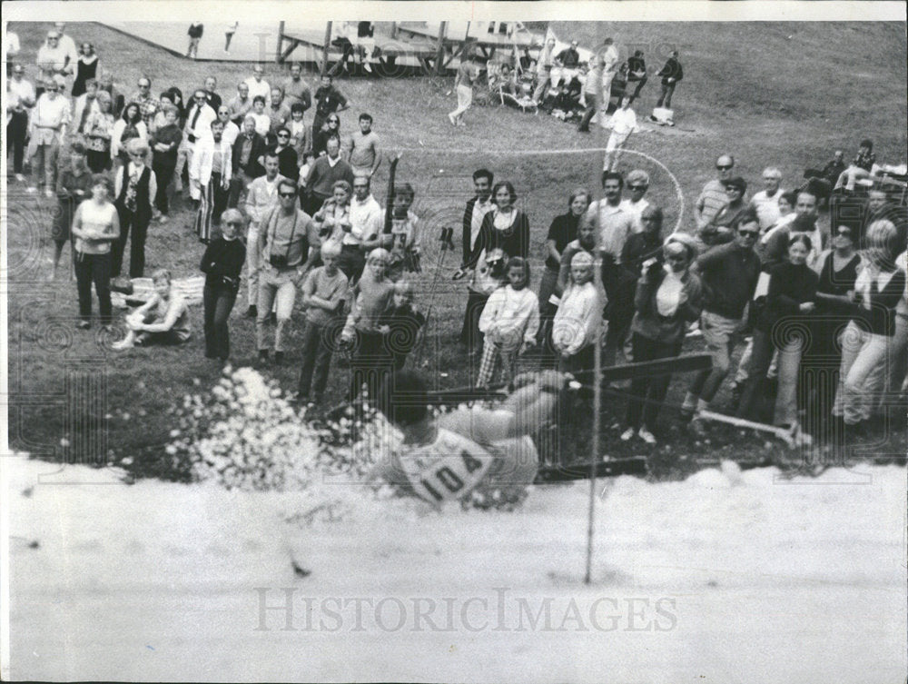 1969 Press Photo Fox River Grove Seventh Summer Slalom - Historic Images
