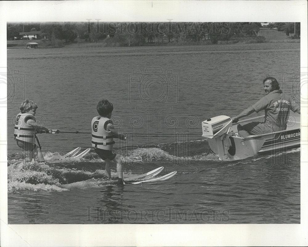 1979 Press Photo Water Skiing Motor Sports  - Historic Images