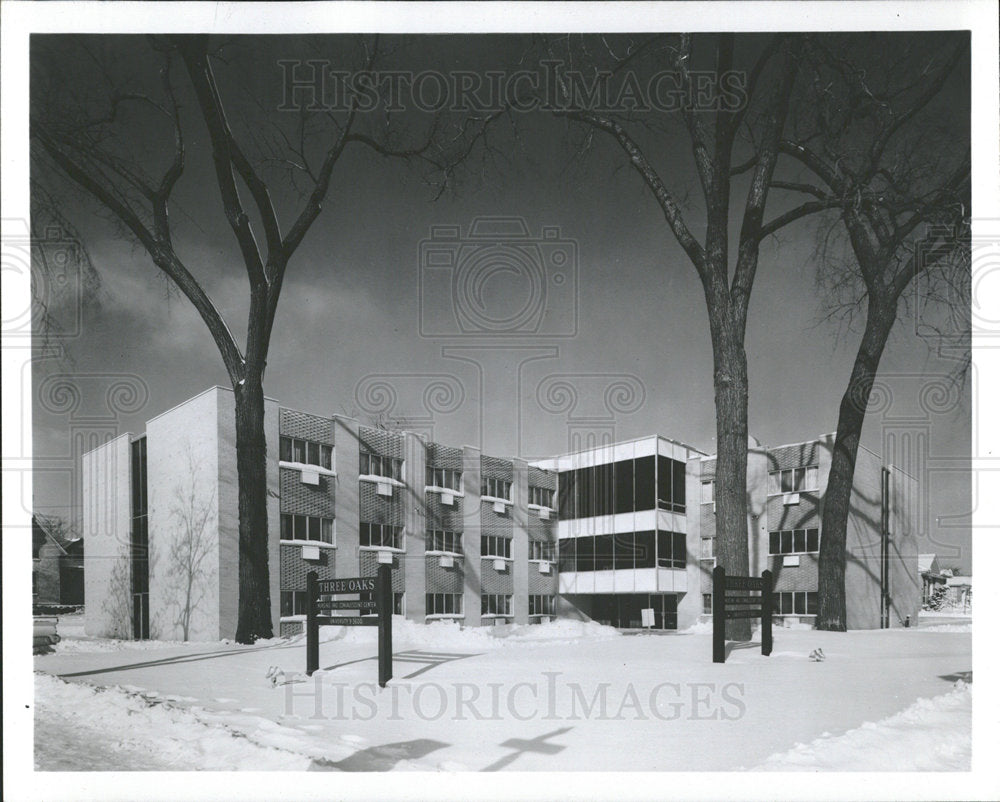 1962 Press Photo Oaks Nursing Convalescent Center Sw - Historic Images