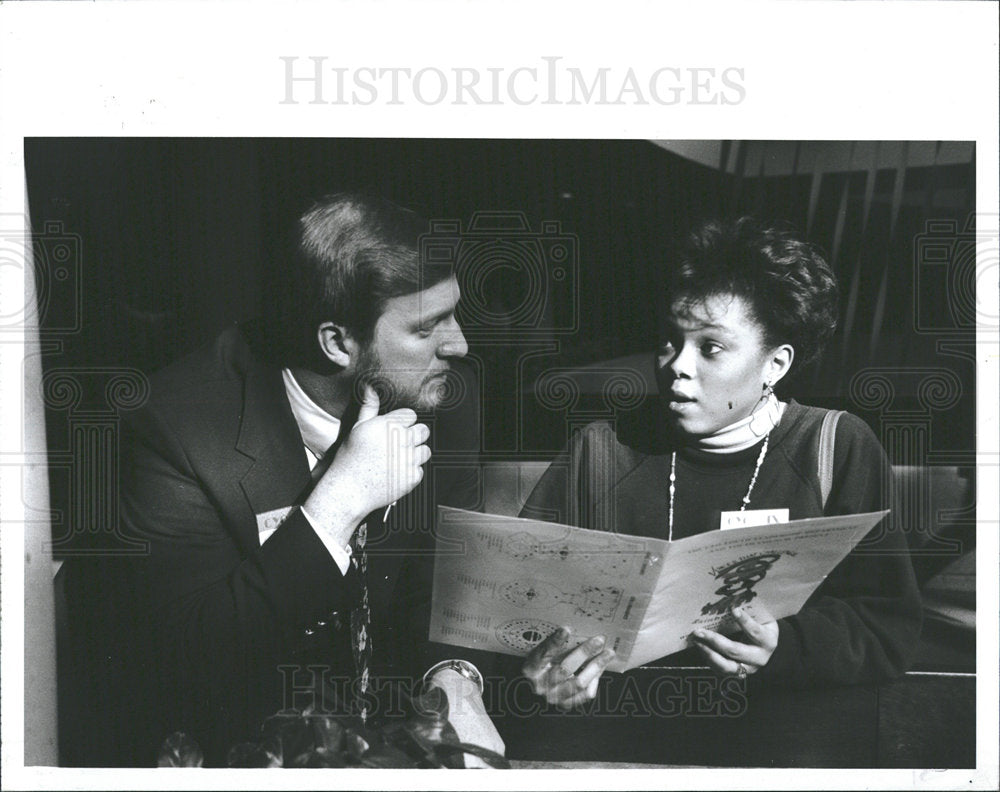1991 Press Photo Michael Moseley CYO Director - Historic Images