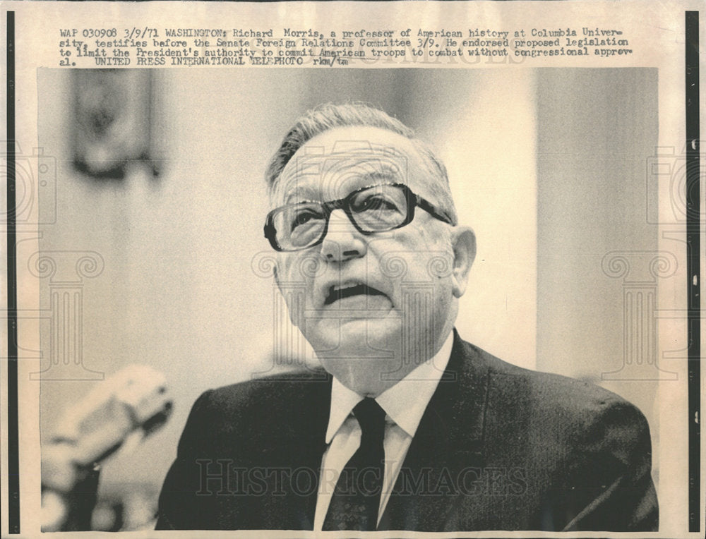 1971 Press Photo Richard Nixon American history Senate  - Historic Images