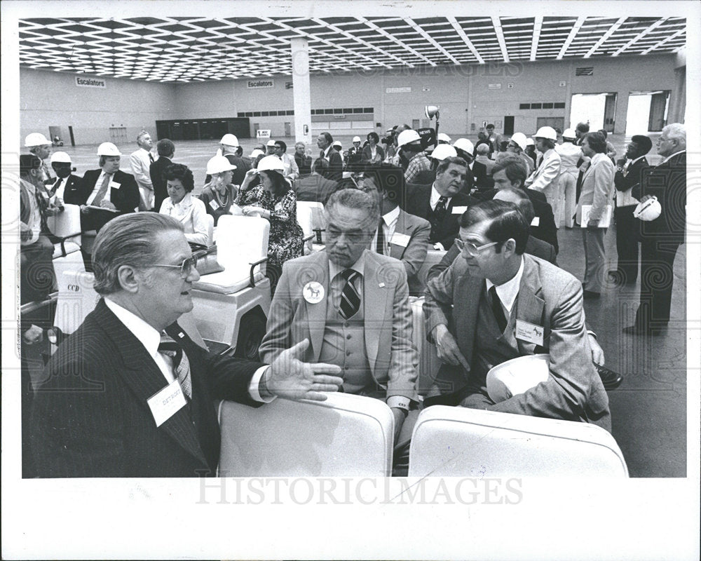 1979 Press Photo Democratic National Convention Detroit - Historic Images
