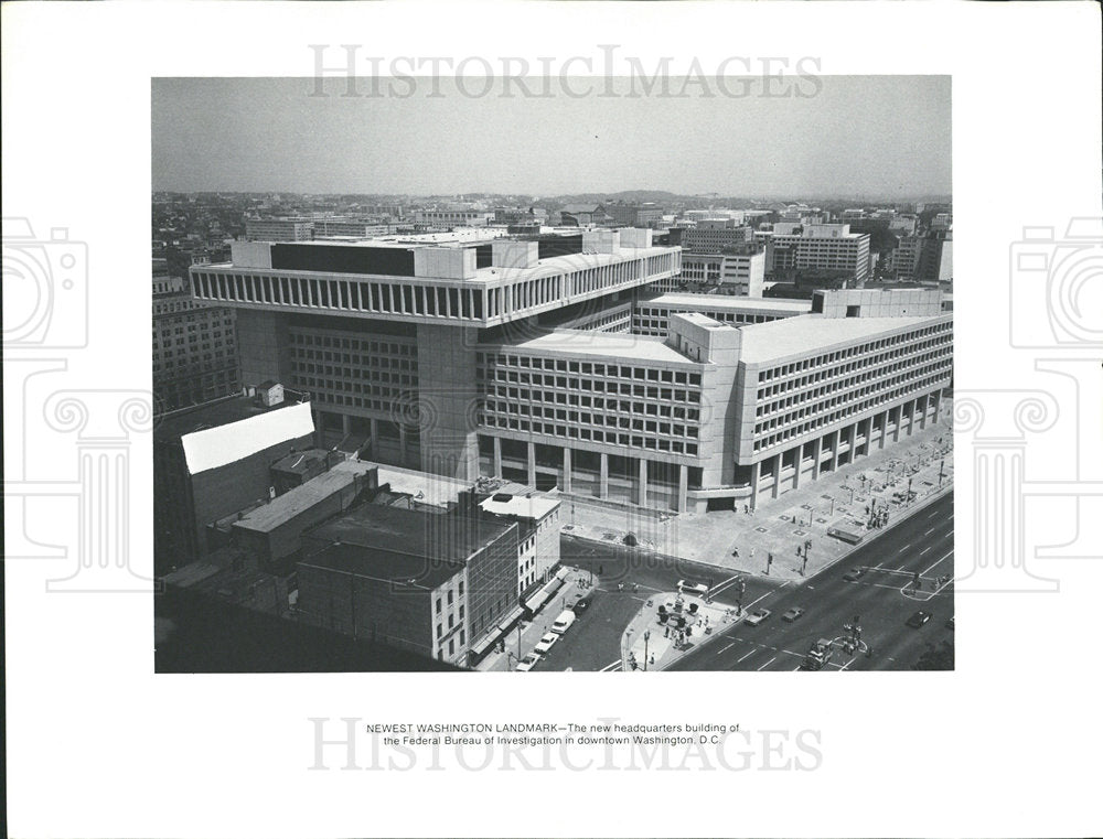 1976 Press Photo Bureau Washington landmark Federal - Historic Images