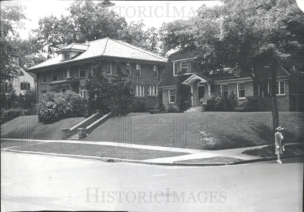 1941 Press Photo Home Of Politician Frank D. McKay - Historic Images