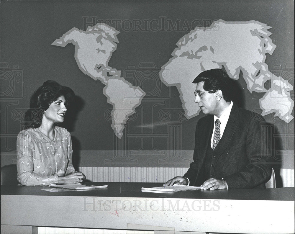 1983 Press Photo SIN Spanish Language TV Network - Historic Images