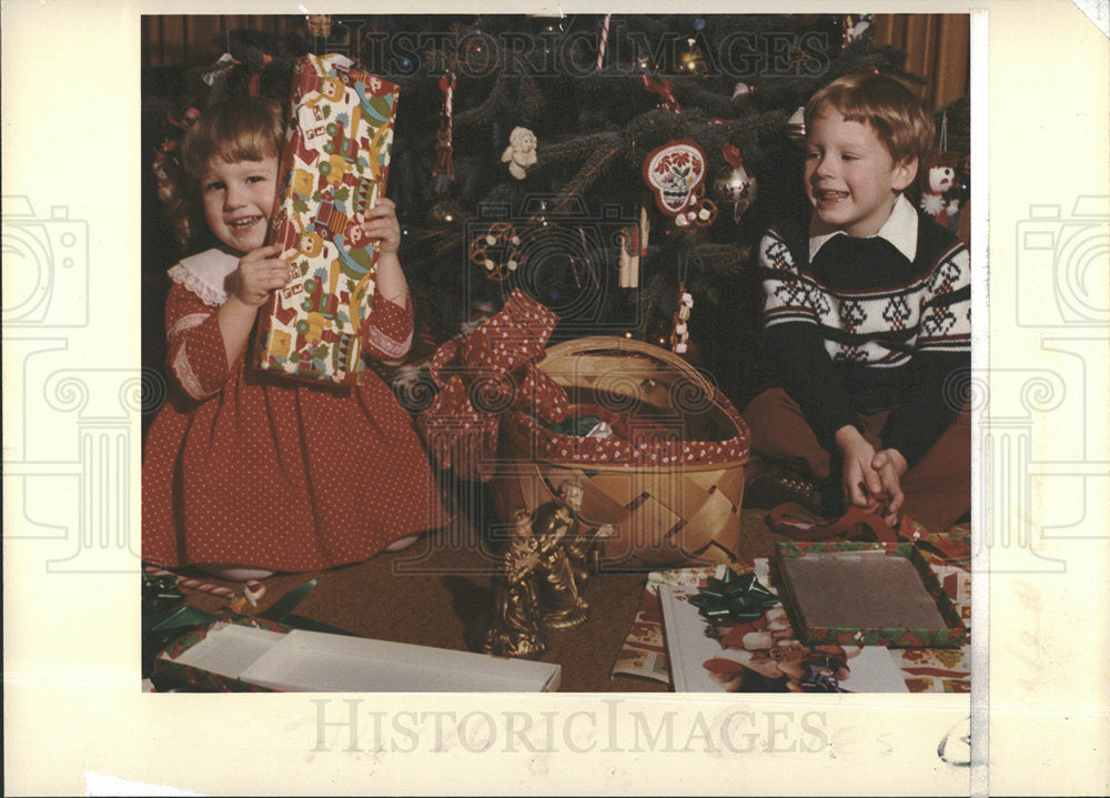 1981 Press Photo Christmas - Historic Images