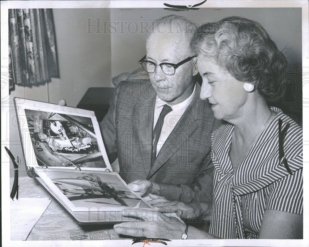 1962 Press Photo Mr. Mrs. James Mc Divitt Sr. Michigan - Historic Images