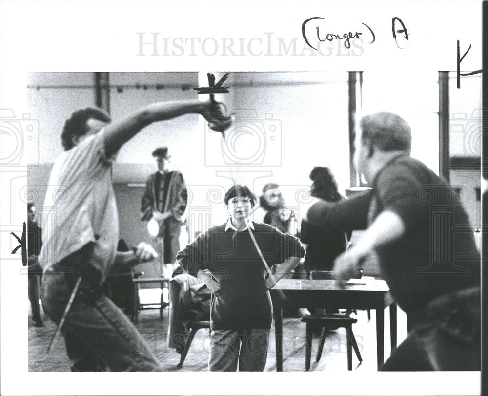 1990 Press Photo Twelfth Night Director Martin Maraden - Historic Images