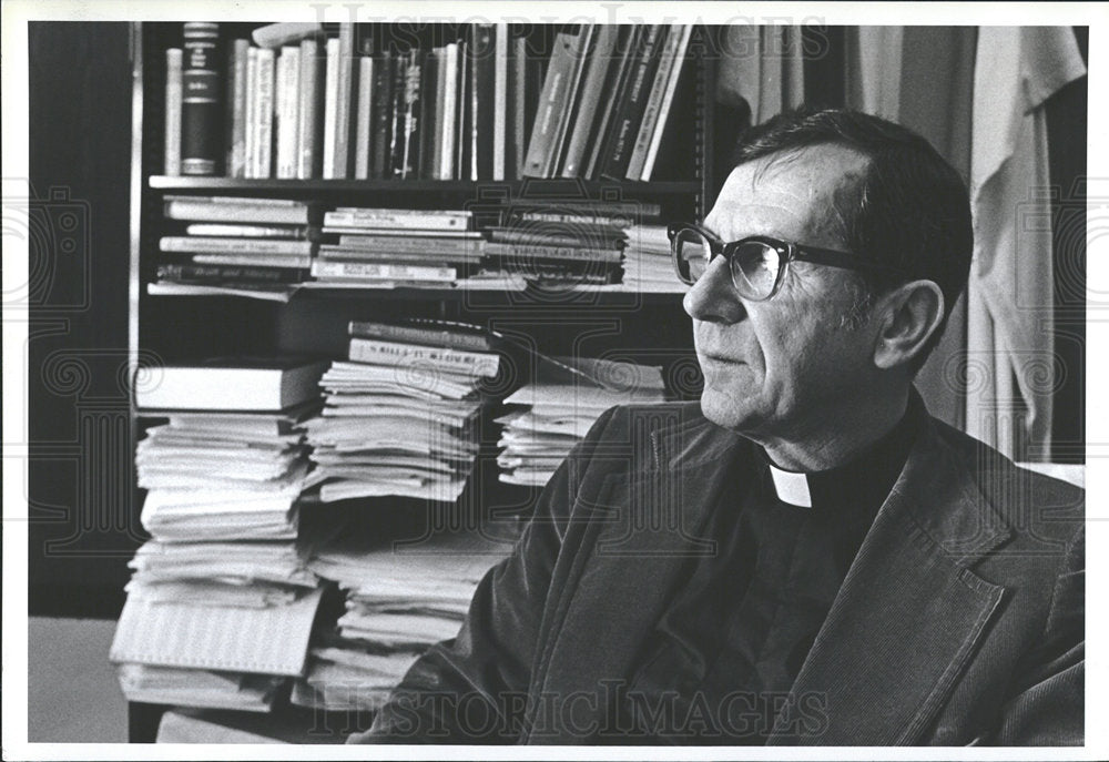 1980 Press Photo Walter Markowicz Co-ordinator Catholic - Historic Images