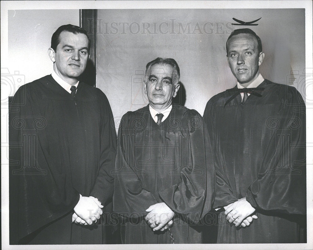 1966 Press Photo Recorder court Judge James Canham  - Historic Images