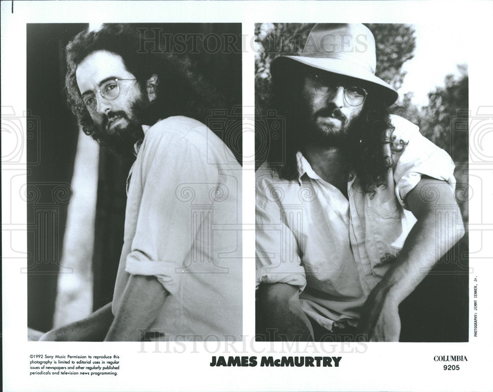 1993 Press Photo James McMurtry Singer Guitarist Mich - Historic Images