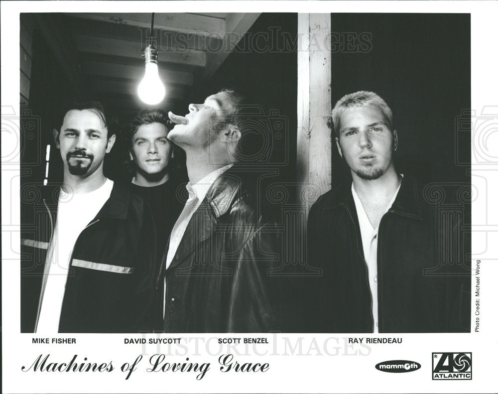 1995 Press Photo Machines of Loving Grace Rock Band - Historic Images