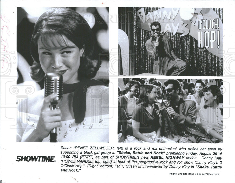 1994 Press Photo Shake Rattle and Rock TV Program Renee - Historic Images