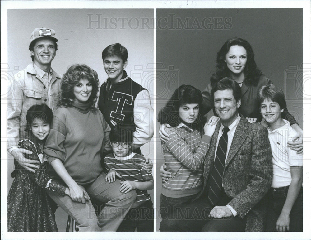 1984 Press Photo Daley Armstrong marriages family TV  - Historic Images