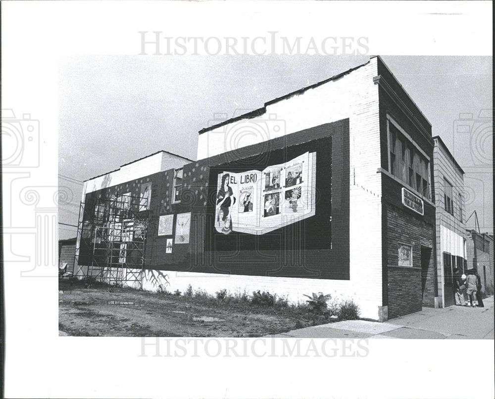 1980 Press Photo Art Moral at Louis Denver Hwy Det - Historic Images