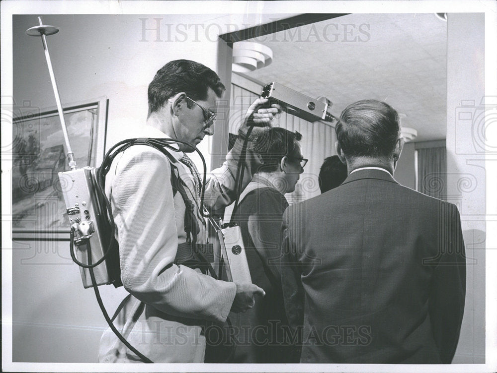 1956 Press Photo Transmitter Radio Corporation America - RRY17961 - Historic Images