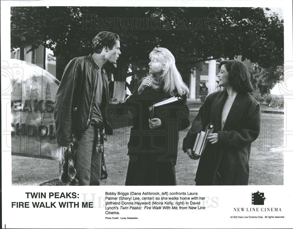 1992 Press Photo Twin Peaks CBS TV Program Chicago - Historic Images