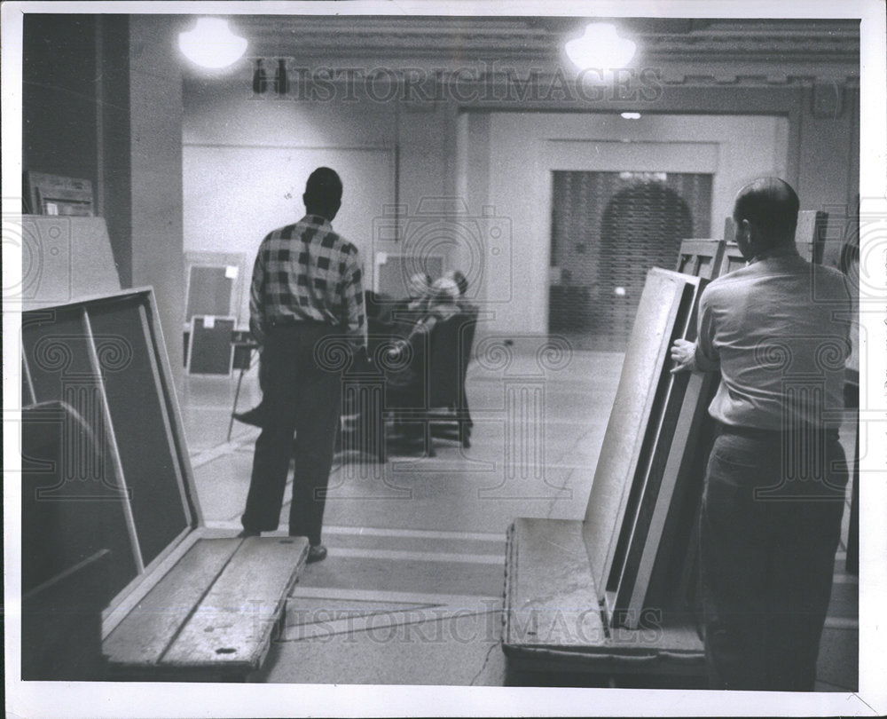 1958 Art Shows CBS TV Programs Detroit Mich-Historic Images
