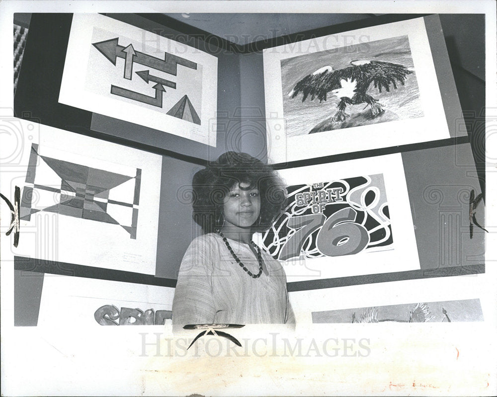 1979 Press Photo Marian Moody Wanda Bryan Martin Luther - Historic Images